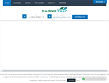Tablet Screenshot of cargoitaly.com